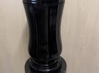 Ваза-V5-черная-14×29см