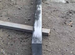 Hauapiirde pruss must 150x5x10