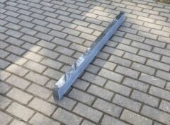 Hauapiire must 125x5x10cm